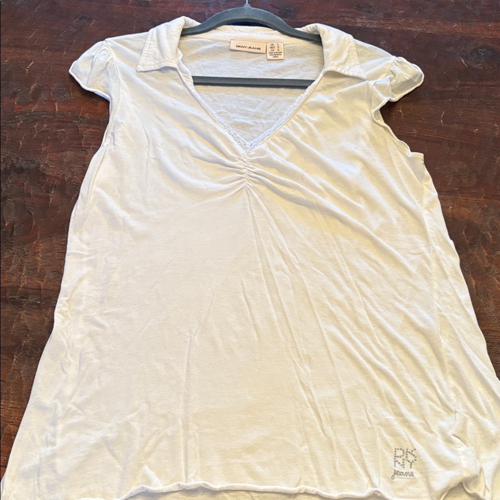 DKNY Jeans Ivory Top